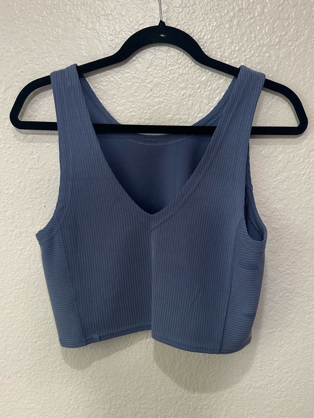 Lululemon Ribbed Cropped Tank Top - Picture 2 of 3